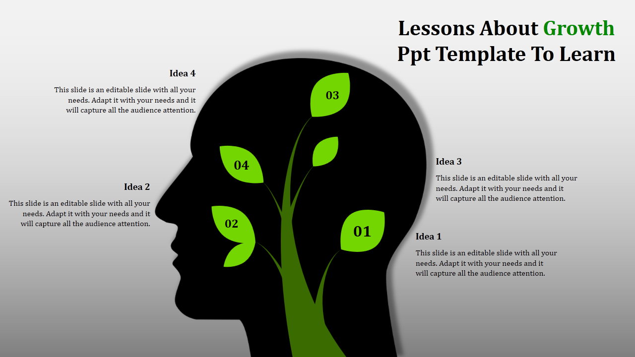 growth ppt template-Lessons About Growth Ppt Template To Learn